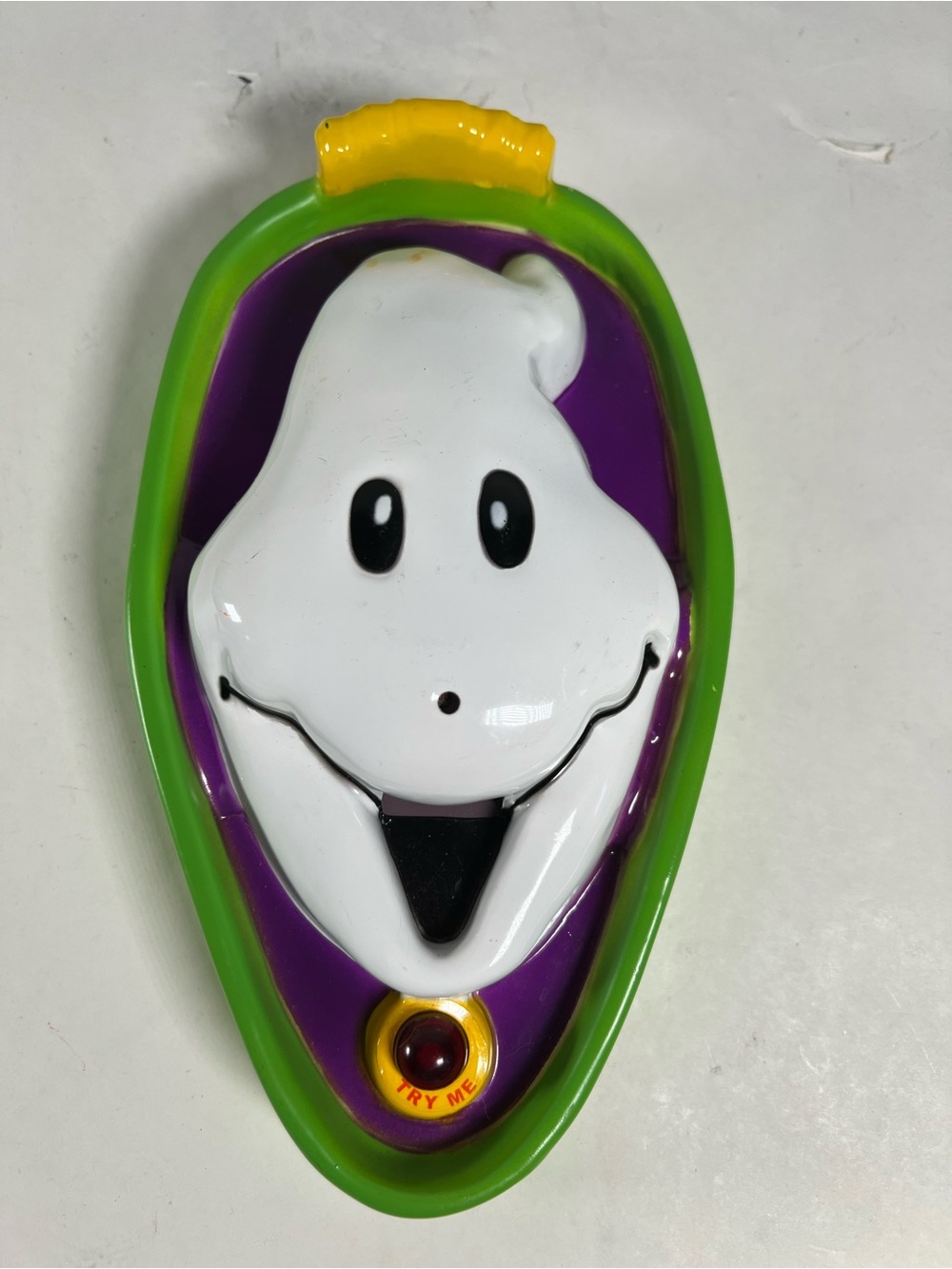 Gemmy ghost doorbell no sound